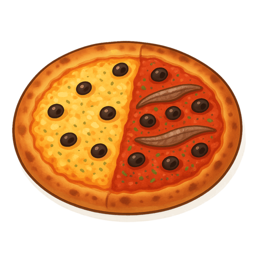 Marseille’s Pizza Moitié-Moitié
